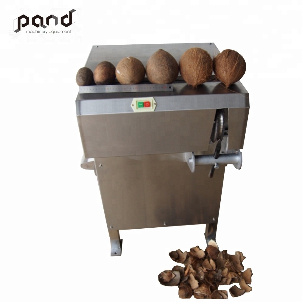 High quality coconut dehusker /coconut shell peeling machine