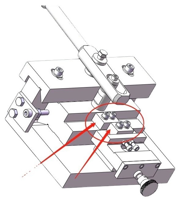 Small Manual 0.5mm~2mm thread rolling machine