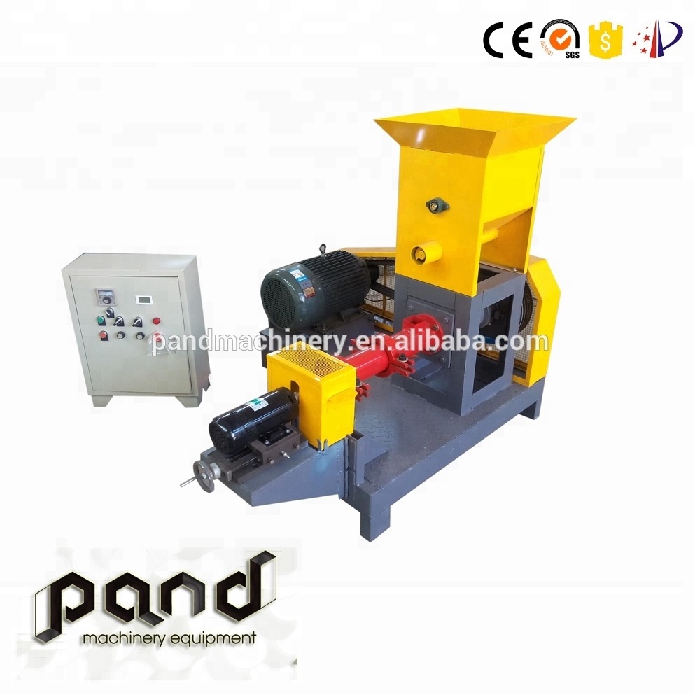 Most popular dog pet food screw fish feed extruder for sale