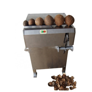 High quality coconut dehusker /coconut shell peeling machine