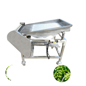 75kg/hour Edamame outer shell removing machine pea shucker huller broad bean sheller