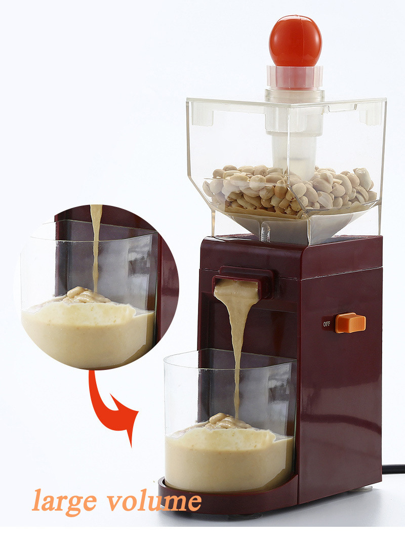 Portable plastic mini sesame peanut sauce grinder /nut butter machine