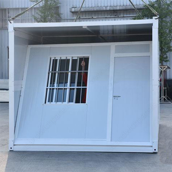 Hurricane Proof Foldable Container House Steel Structure Prefab Building Portable Prefabricated Folding Home