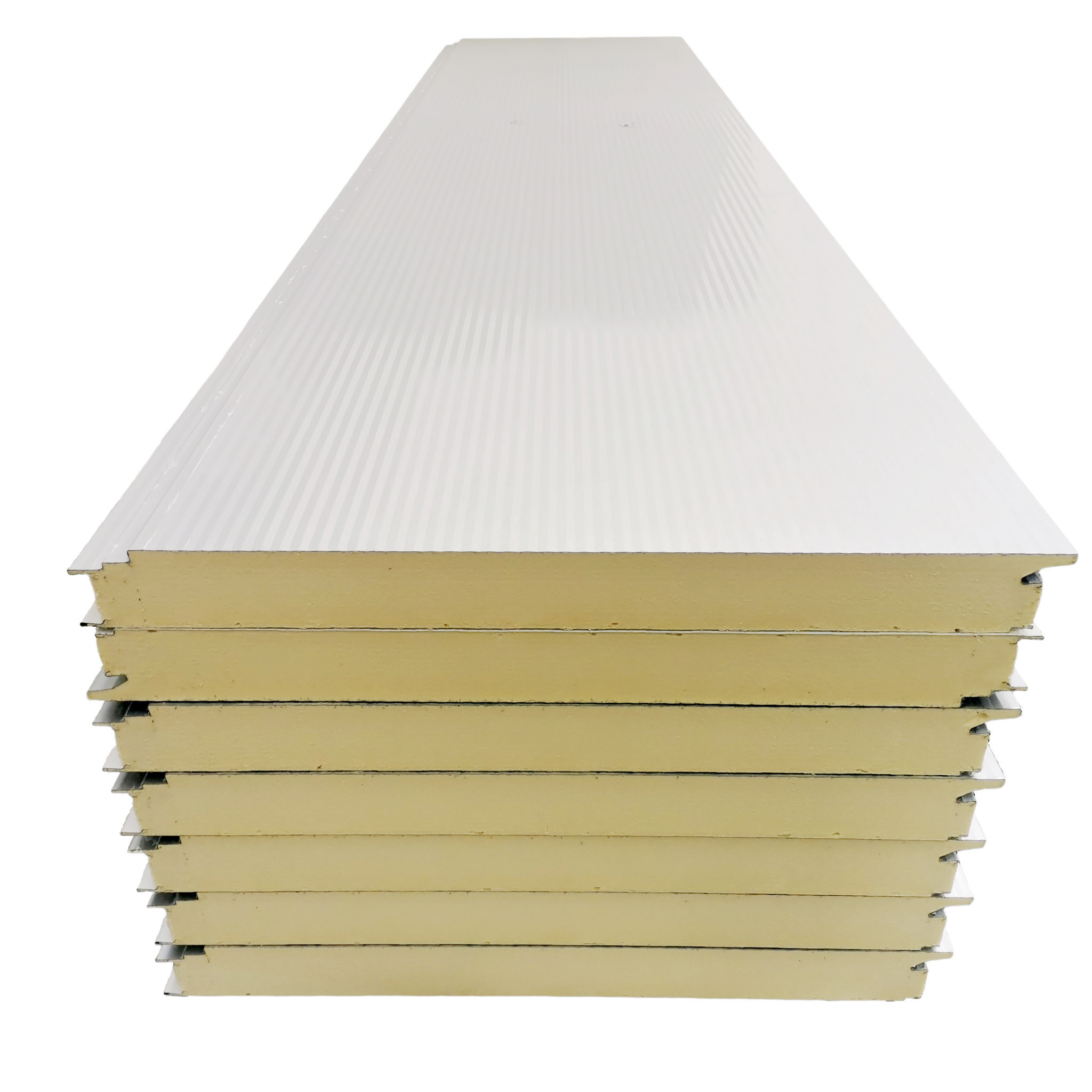 Factory Direct Supply Fireproof Insulated Acoustic pu pir panel sandwich 100mm wall Sandwich Panels for cattle yard wall