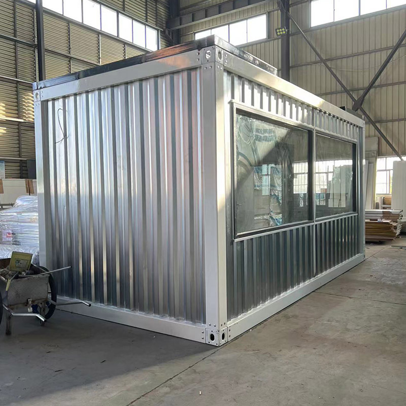 Low Cost Shipping Container Prefabricated Detachable Shops Stores Flat Pack Garage