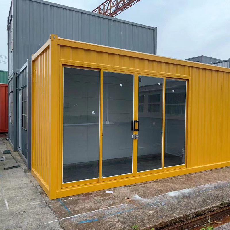 Modular low cost tiny prefab houses steel 40 ft knock down flat pack 20ft iso shipping container