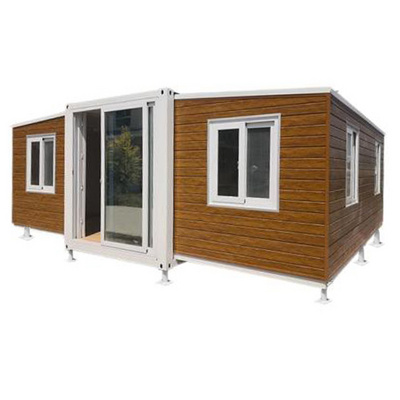 Expandable House Modular Tiny Prefabricated 20 Ft/40 Foot Container Plans 40 Ft Expandable Container House with 3 Bedroom Home