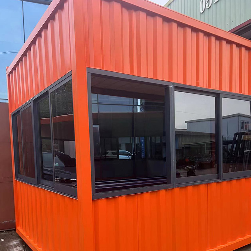 Shipping Container House Trailer Home Modular Tiny Homes Prefabricated 20ft Houses for food store