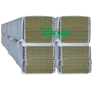 Rock Wool PU Side Sandwich Panel of Steel Structure with Good Fireproof