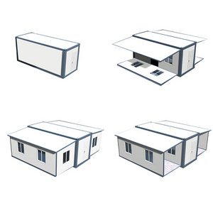 Wholesale Casas Prefabricadas Modernas Easy Assemble Steel Frame Moq 1 Expandable Container House Tiny Homes