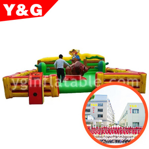 Y&G Inflatable Mechanical Bull| Factory Price Amazing Inflatable Bull Riding Machine| 2 Years Warranty TUV, CE, Inflatable Bull