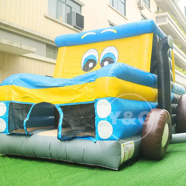 Y&G Inflatable Bounce House Construction Truck| Outdoor Giant Inflatable Monster Truck| Free Design, TUV, Inflatable Hand Truck