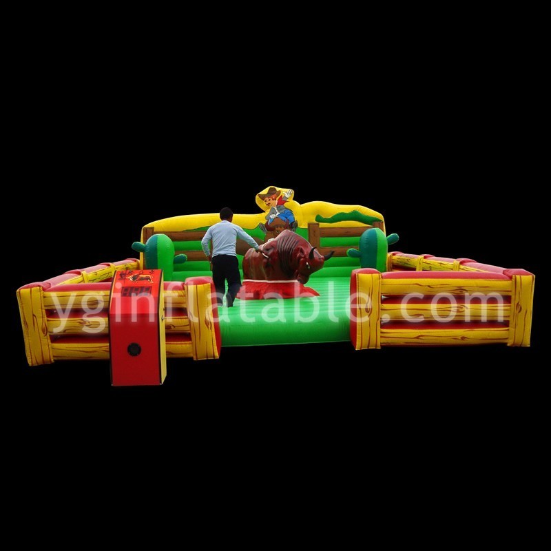 Y&G Inflatable Mechanical Bull| Factory Price Amazing Inflatable Bull Riding Machine| 2 Years Warranty TUV, CE, Inflatable Bull