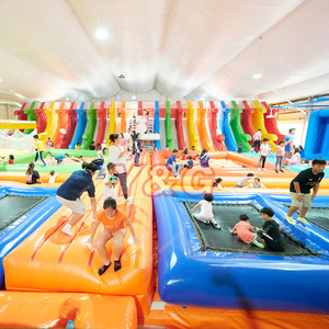 Y&G China Manufacturer immersive indoor playground and inflatable trampoline park equipment