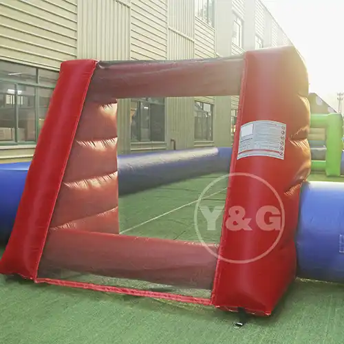 Y&G Inflatable Closed Football Pitch| Commercial Inflatable 3v3 Football Pitch for Street|CE, ISO,Kids Inflatable Football Pitch