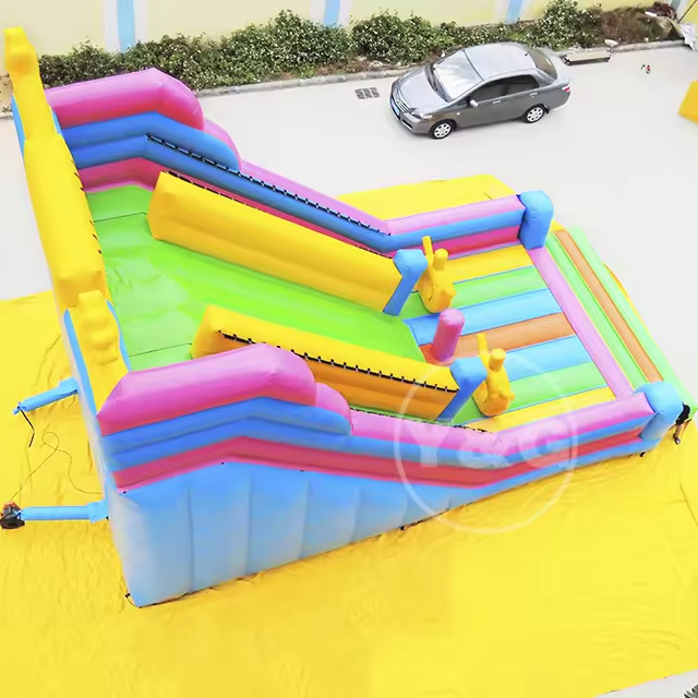 Y&G Cheap commercial giant inflatable water slide with pool Inflatable Water Slides for Sale bounce house with water slide