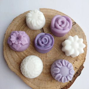 Custom Scented Flower Shaped Soap for Valentines Day Gift Souvenir