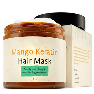 Deep Conditioning Collagen Argan Oil Hair Mask with Dry Damaged Frizzy Hair Split Ends