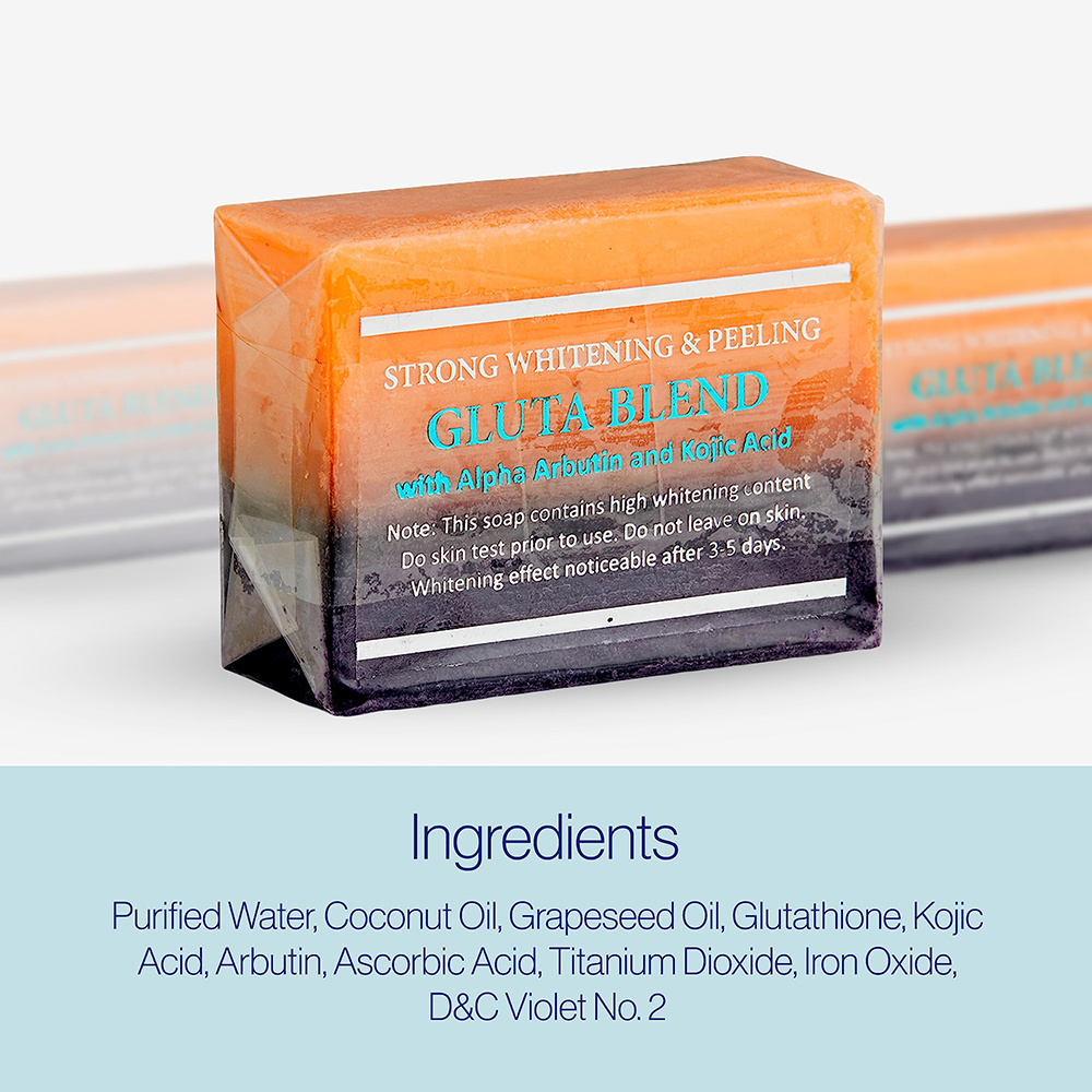 Gluta Vitamin C Blend Kojic Acid Soap With Whitening