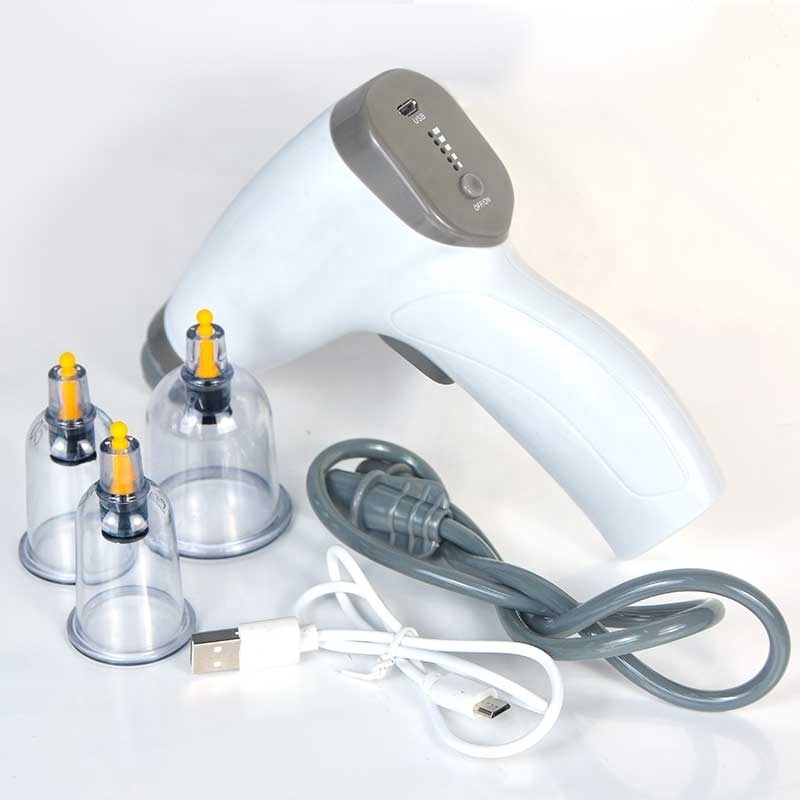 PZ Cupping Gun and Cup Electric Vacuum Cupping Therapy Vaccum Cupping Machine for Body Health Medical