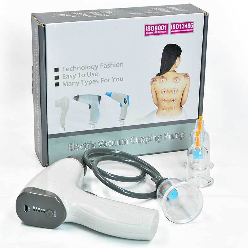 PZ Cupping Gun and Cup Electric Vacuum Cupping Therapy Vaccum Cupping Machine for Body Health Medical