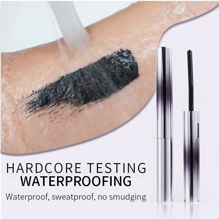 Cosmetics makeup products vegan lengthening waterproof vegan organic black private label 4d fiber lash mascara manufacturer