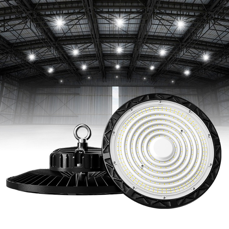 High Brightness Waterproof Commercial Garage Light IP65 Supermarket 100watt 150watt 200watt Led High Bay Lights