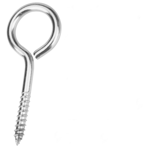 Eye Bolts Screw in Hooks 304 Stainless Steel, Large Screw Eye Hooks for Hanging, Tie-Downs, Heavy-Duty Applications