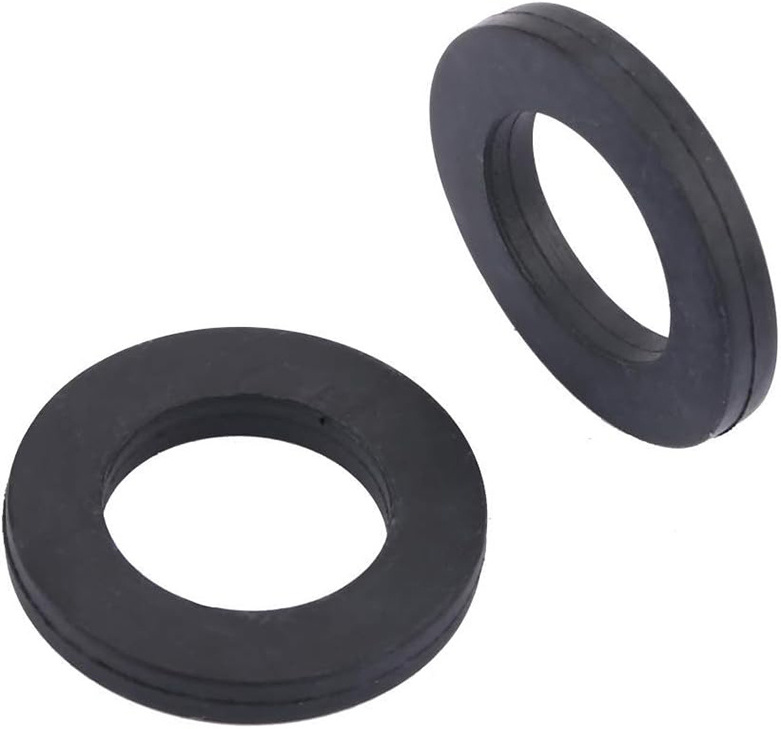 Flat Rubber Washers Rubber O Ring Seals Water Pipe Connector Replacement for Faucets and Shower Head(3/4 inch) 3/4