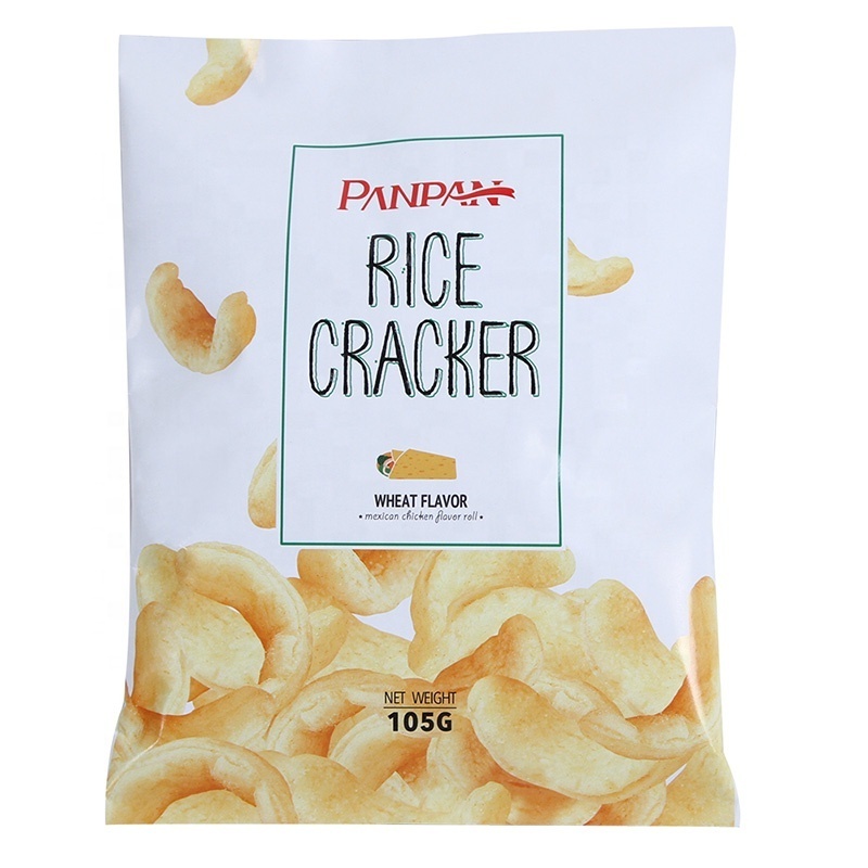 Panpan pop pop cracker Rice cake crackers Golden cracker