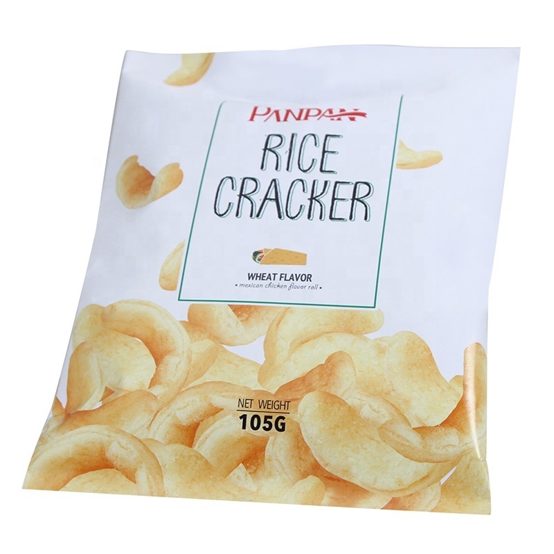 Panpan pop pop cracker Rice cake crackers Golden cracker