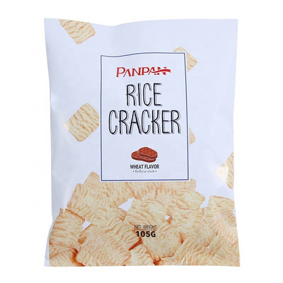 Panpan pop pop cracker Rice cake crackers Golden cracker