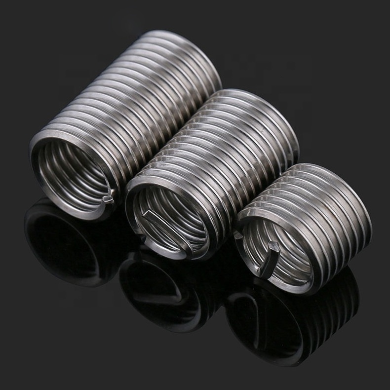 Hot Sale DIN8140 M3-M15 Helical Recoil Insert Stainless Steel Thread Repair Kit for Wire Thread Insert Helicoil