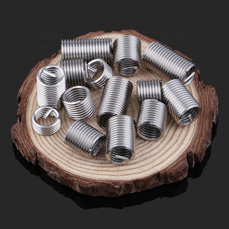 Hot Sale DIN8140 M3-M15 Helical Recoil Insert Stainless Steel Thread Repair Kit for Wire Thread Insert Helicoil