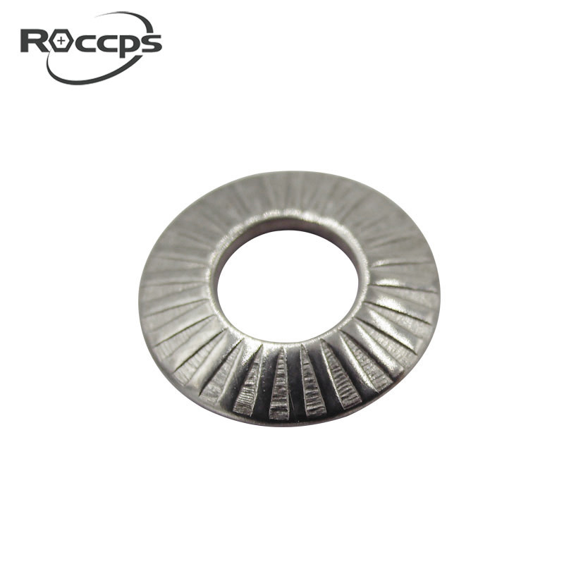 Stainless steel serrated lock washer