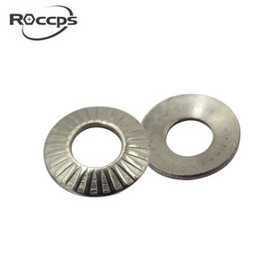 Stainless steel serrated lock washer