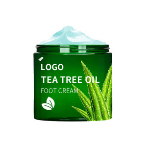 Foot Care Cream for Cracked Heels Exfoliating Anti Crack Peeling Dead Skin Removal Foot Repair Whitening Tea Tree Foot Cream