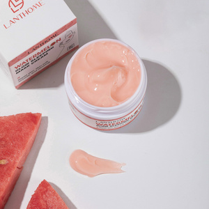 Private Label Glowing Hydrating Free Wash Overnight Watermelon Sleeping Face Mask