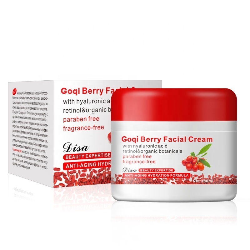 OEM Private Label Best Whitening Cream Goji Berry Facial Cream Anti Wrinkle Anti Aging Day and Night Cream