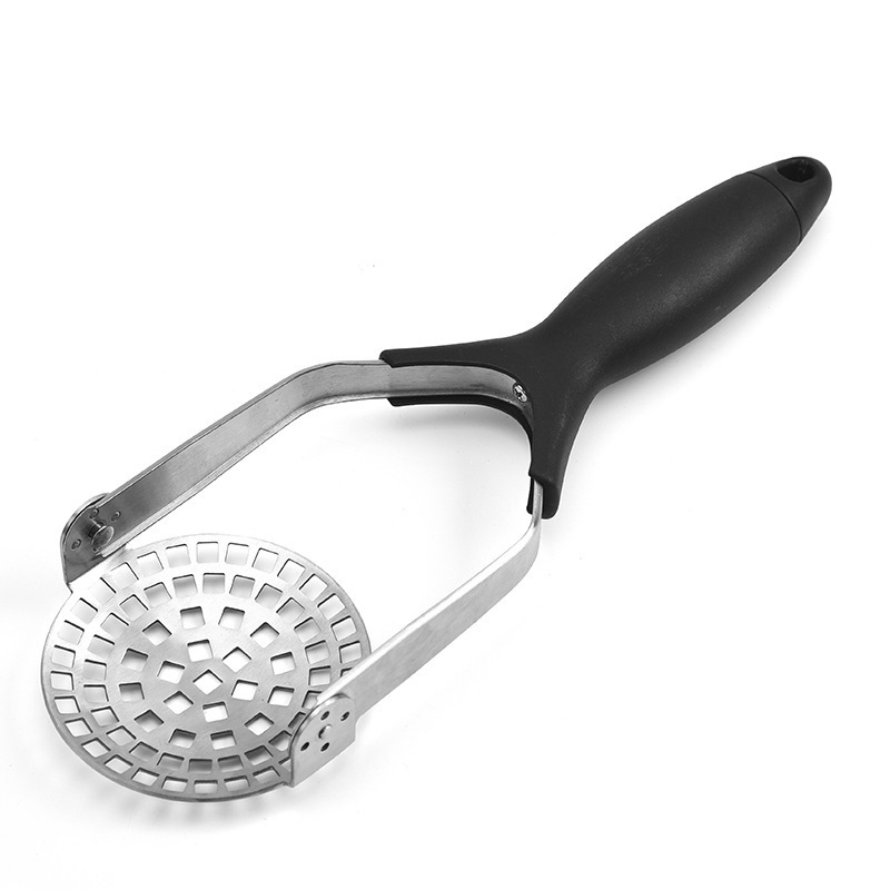 Kitchen Tool Stainless Steel Potato Masher Presser Crusher with Good Handle Hand Masher for Potato Guacamole Egg Salad Banana