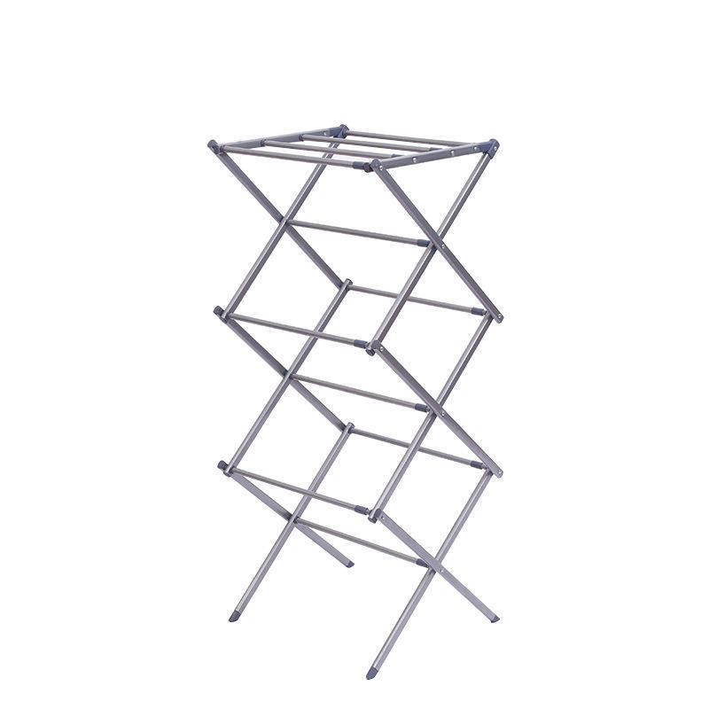 3 Tier Clothes Hanger Expanding Foldable Laundry Drying Rack