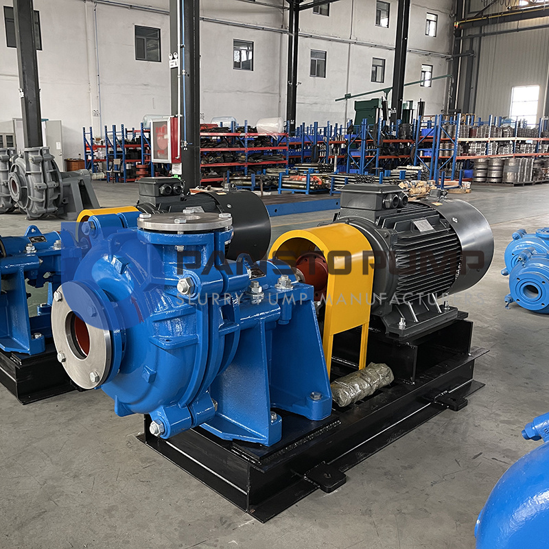 pz8 solid sewage 8x6x13 slurry pump  lined material ceramic centrifugal slurry pump slurry suction pump