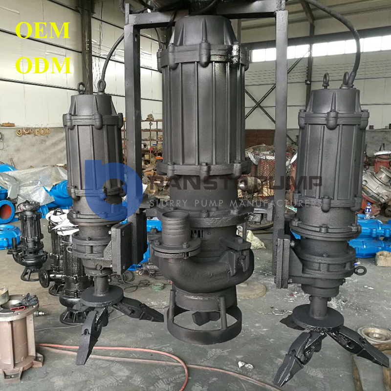 zjq dewatering drilling submersible slurry water pump slurry pump submersible slurry sewage agitator pump