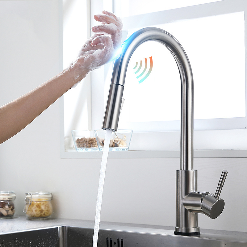 smart touch kitchen faucets kitchen faucet sprayer touch faucet for kitchen