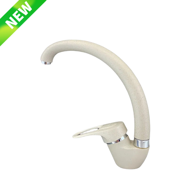 Factory direct reliable quality single handle long neck kitchen sink mixer faucet