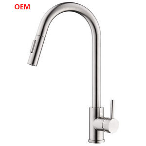 kitchen sink faucets grifos de cocina torneira cozinha 304 pull down  kitchen faucet