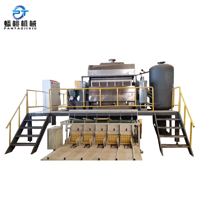 Most Favorable Making Egg Trays Machine Waste Pulp Processing Line Egg Tray Machine