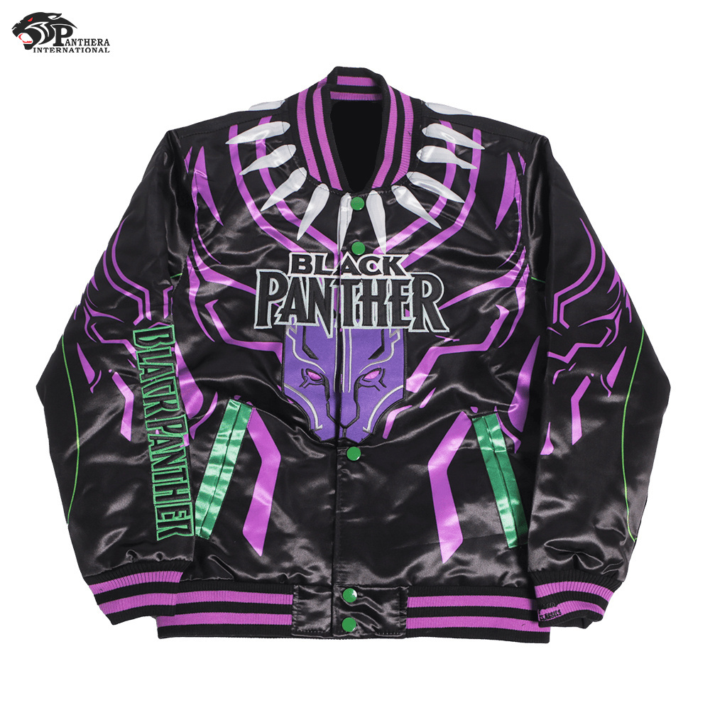 Custom Hot Wholesale Shiny Satin Printable Bomber Varsity Jackets For Men Warm Winter Jackets Men's Plus Size Jacket Embroidered