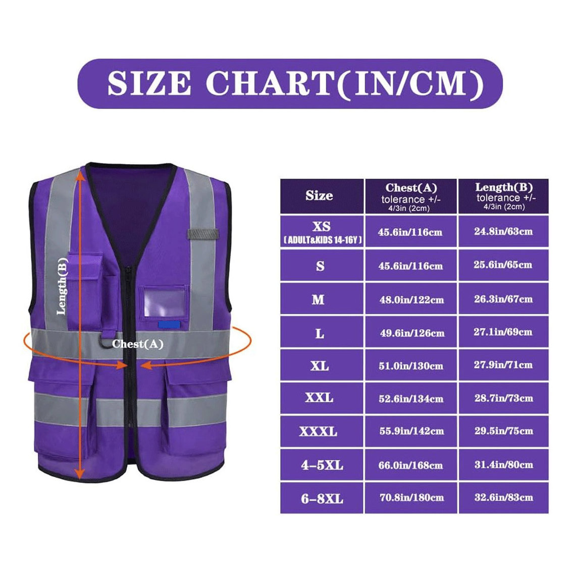 Breathable Polyester Reflective High Visibility Work wear Work Zipper Custom Logo High Visibility Reflective Safety Vest