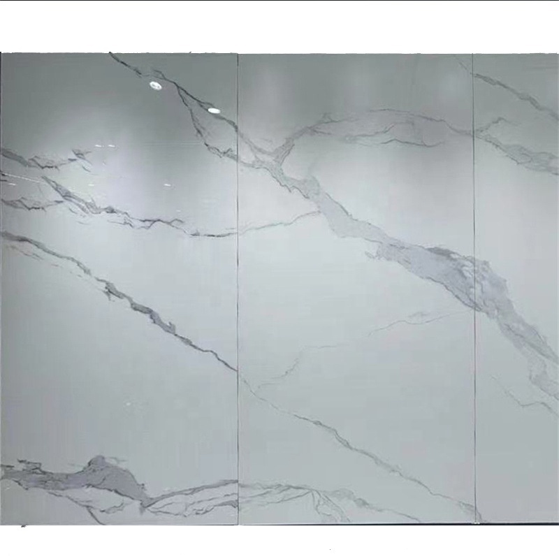 brick Cladding Wall Panels Porcelain Big Tile Sintered Stone Polished Glazed Slab For Background Wall Sintered Stone Slab